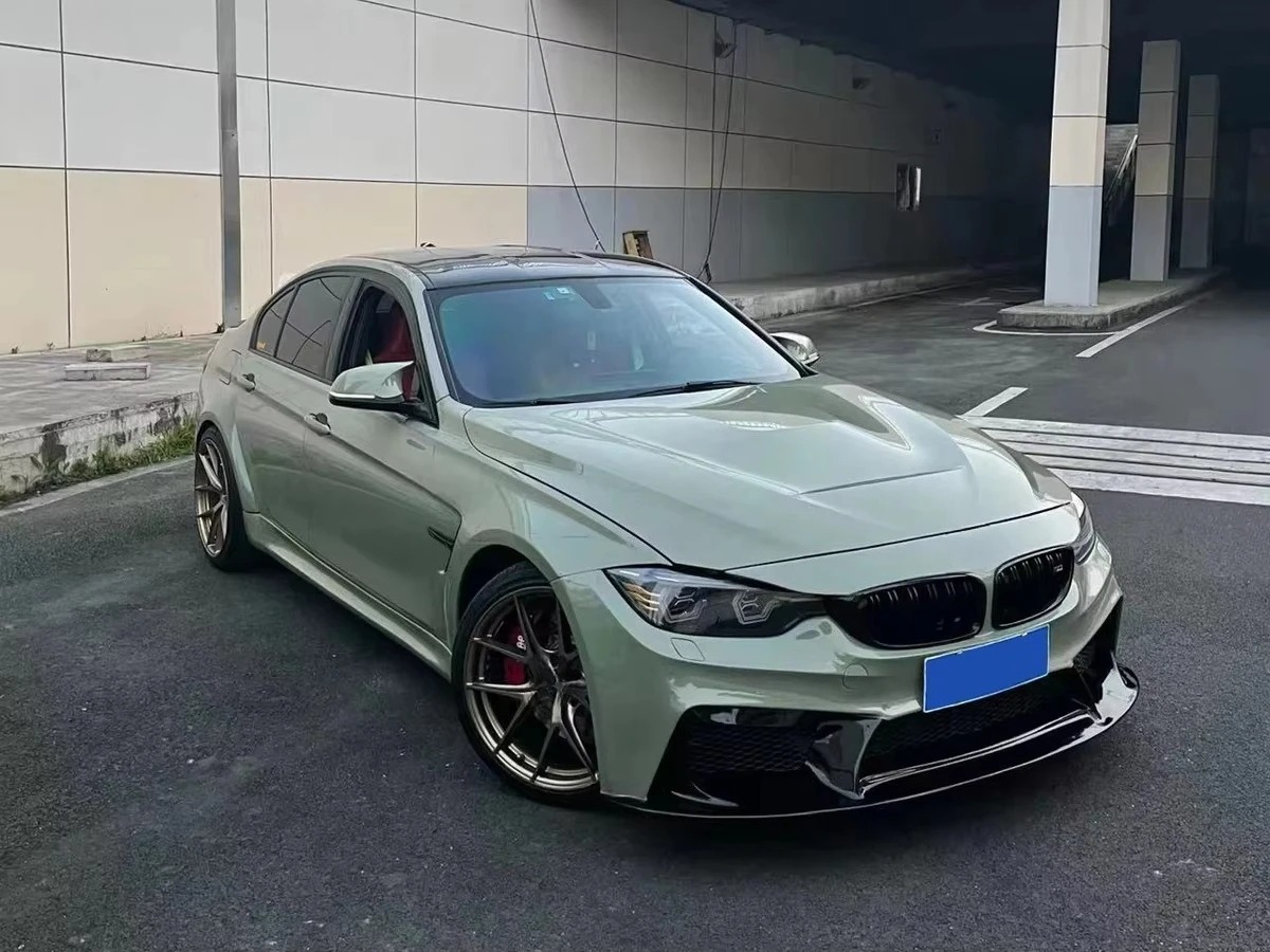 3D Style Carbon Fiber Body Kit Bumper Automotive Accessories Front Bumper for  M3/M4 F80/F82(Half Carbon Fiber)